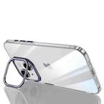 For iPhone 15 Plus SULADA PC + Aluminum Alloy Lens Holder Phone Case(Dark Purple)