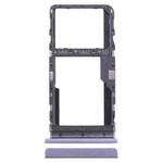 For TCL 40 SE Original SIM + Micro SD Card Tray(Purple)