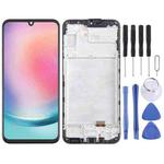 For Samsung Galaxy A24 4G SM-A245F TFT LCD Screen Digitizer Full Assembly with Frame, Not Supporting Fingerprint Identification