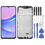 For Samsung Galaxy A15 4G SM-A155F TFT LCD Screen Digitizer Full Assembly with Frame, Not Supporting Fingerprint Identification