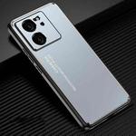 For Xiaomi Redmi K60 Ultra Frosted Metal Phone Case(Blue)