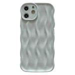 For iPhone 11 Wave Texture Bright TPU Phone Case(White)