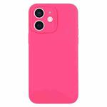 For iPhone 11 Pure Color Liquid Silicone Fine Pore Phone Case(Fresh Pink)