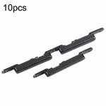 For Samsung Galaxy M10s SM-M107 10pcs Power Button + Volume Control Button(Black)