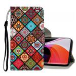 For Xiaomi Mi 10 5G Colored Drawing Pattern Horizontal Flip Leather Case with Holder & Card Slots & Wallet(Ethnic Style)
