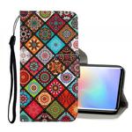 For Xiaomi Mi Note 10 Lite Colored Drawing Pattern Horizontal Flip Leather Case with Holder & Card Slots & Wallet(Ethnic Style)