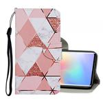 For Xiaomi Mi Note 10 Lite Colored Drawing Pattern Horizontal Flip Leather Case with Holder & Card Slots & Wallet(Marble)
