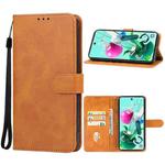 For LG K83 5G Leather Phone Case(Brown)