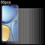 For itel A90 50pcs 0.26mm 9H 2.5D Tempered Glass Film