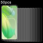 For itel Vision 5 50pcs 0.26mm 9H 2.5D Tempered Glass Film