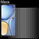 For itel Zeno 20 50pcs 0.26mm 9H 2.5D Tempered Glass Film