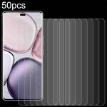 For Honor X9c 50pcs 0.26mm 9H 2.5D Tempered Glass Film