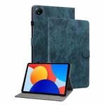 For Xiaomi Redmi Pad SE 8.7 Tiger Pattern Flip Leather Tablet Case(Dark Blue)