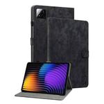 For Xiaomi Pad 7 / Pad 7 Pro Tiger Pattern Flip Leather Tablet Case(Black)