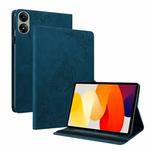 For Redmi Pad 2 / Redmi Pad SE 11 2025 Butterfly Flower Embossed Leather Tablet Case(Blue)