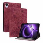 For Xiaomi Redmi K Pad 8.8 inch Butterfly Rose Embossed Leather Tablet Case(Red)