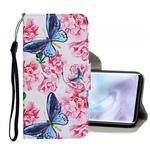 For Xiaomi Mi Note 10 Pro Colored Drawing Pattern Horizontal Flip Leather Case with Holder & Card Slots & Wallet(Dragonfly Flower)