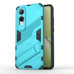 For OPPO K12x Punk Armor 2 in 1 PC + TPU Phone Case with Holder(Blue)