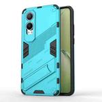 For OPPO K12x 5G Global Punk Armor 2 in 1 PC + TPU Phone Case with Holder(Blue)