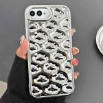 For iPhone 8 Plus / 7 Plus / 6 Plus Cloud Texture Electroplated TPU Phone Case(Silver)