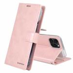 For iPhone 15 Pro GOOSPERY BLUE MOON Crazy Horse Texture Leather Phone Case(Rose Gold)