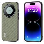 For Huawei Mate 60 ABEEL Carbon Fiber Texture Protective Phone Case(Green)