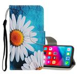 For iPhone XS Max Colored Drawing Pattern Horizontal Flip Leather Case with Holder & Card Slots & Wallet(Daisy)