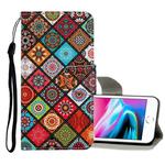 For iPhone 8 / 7 Colored Drawing Pattern Horizontal Flip Leather Case with Holder & Card Slots & Wallet(Folk-custom)