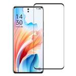 For OPPO A2 Pro 9H HD 3D Curved Edge Tempered Glass Film(Black)