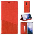 For OnePlus 7 Pro MUXMA MX109 Horizontal Flip Leather Case with Holder & Card Slot & Wallet(Red)