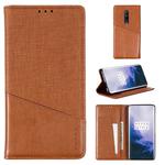 For OnePlus 7 Pro MUXMA MX109 Horizontal Flip Leather Case with Holder & Card Slot & Wallet(Brown)