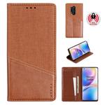 For OnePlus 8 Pro MUXMA MX109 Horizontal Flip Leather Case with Holder & Card Slot & Wallet(Brown)