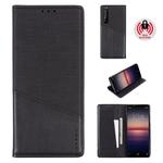 For Sony Xperia 1 II MUXMA MX109 Horizontal Flip Leather Case with Holder & Card Slot & Wallet(Black)