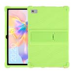 For Teclast P40 HD Shockproof Silicone Tablet Protective Case with Holder(Green)