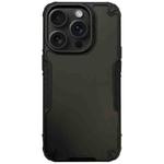 For iPhone 15 Pro Anti-slip Edge Fog Feel Phone Case(Black)