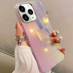 For iPhone 11 Pro Max Mirror Glitter IMD Phone Case(Silver)
