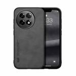 For OnePlus Ace 5 Skin Feel Magnetic Leather Back Phone Case(Dark Grey)