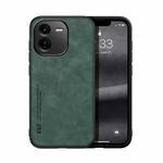 For vivo iQOO Z9x Skin Feel Magnetic Leather Back Phone Case(Green)