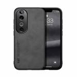 For vivo S19 Skin Feel Magnetic Leather Back Phone Case(Dark Grey)