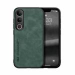 For vivo V50 Lite 4G / 5G Skin Feel Magnetic Leather Back Phone Case(Green)