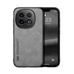 For vivo iQOO 13 Skin Feel Magnetic Leather Back Phone Case(Light Grey)