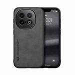 For vivo iQOO 13 Skin Feel Magnetic Leather Back Phone Case(Dark Grey)