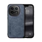 For vivo iQOO 13 Skin Feel Magnetic Leather Back Phone Case(Blue)