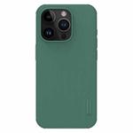 For iPhone 15 Pro NILLKIN Frosted Shield Pro Magnetic Magsafe Phone Case(Green)