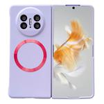 For Huawei Mate X3 Skin Feel PC MagSafe Phone Case(Sakura Purple)