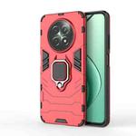 For Realme 12 5G Shockproof PC + TPU Holder Phone Case(Red)