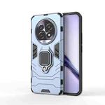 For Realme 13 Pro Shockproof PC + TPU Holder Phone Case(Navy Blue)