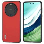For Huawei Mate 60 Pro ABEEL Genuine Leather Luolai Series Phone Case(Red)
