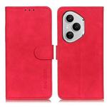 For Honor 400 Pro Global 160.8mm KHAZNEH Retro Texture Flip Leather Phone Case(Red)