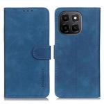 For Honor X6c 4G KHAZNEH Retro Texture Flip Leather Phone Case(Blue)
